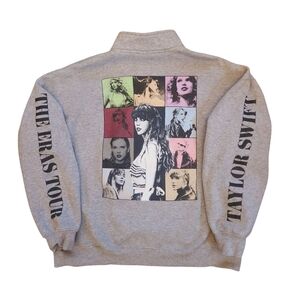 Taylor Swift Eras Tour 1/4 Zip Pullover Sweatshirt
